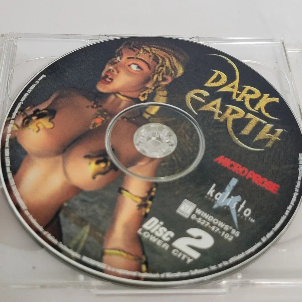 Dark‎ Earth | PC Game | No Box | Includes Manual | Kalisto Interactive READ